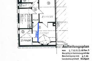 Maisonette-Altbauwohnung mit Dachterrasse & ausgebauter Bühne mit Sichtgebälk, reduzierte Stehhöhe  – 70199 Südheim, Stuttgart – Vorschaubild 52