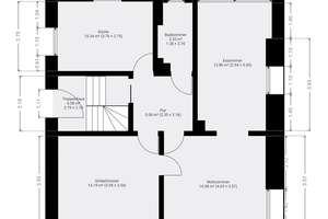 Two in one -  Charmantes Stadthaus mit 2 Wohneinheiten und wohnlich ausgebautem Dachgeschoss – Die vollständige Adresse der Immobilie erhältst du vom Anbieter., 63179 Obertshausen – Vorschaubild 14