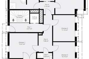 1 bis 2 Familienhaus mit 7 Zimmern, 4 Bädern und Garage – Die vollständige Adresse der Immobilie erhältst du vom Anbieter., 72766 Sondelfingen, Reutlingen – Vorschaubild 48