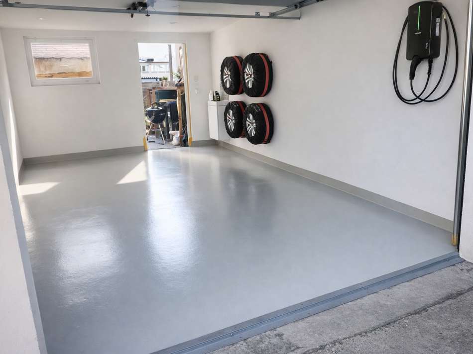 Garage mit Wallbox