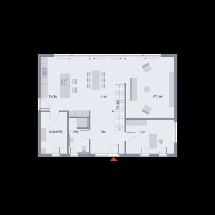 Grundriss Erdgeschoss