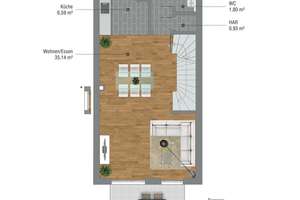 Moderne Doppelhäuser zum Familienpreis - "Alte Ziegelei" Marktheidenfeld  (Haus 8) – Die vollständige Adresse der Immobilie erhältst du vom Anbieter., 97828 Marktheidenfeld – Vorschaubild 10