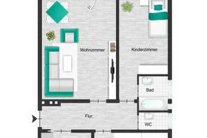 ...AASEE-NÄHE, GRÜNER AUSBLICK, PERFEKTE AUFTEILUNG - BEZUGSFREI... – Die vollständige Adresse der Immobilie erhältst du vom Anbieter., 48151 Aaseestadt, Münster – Vorschaubild 23