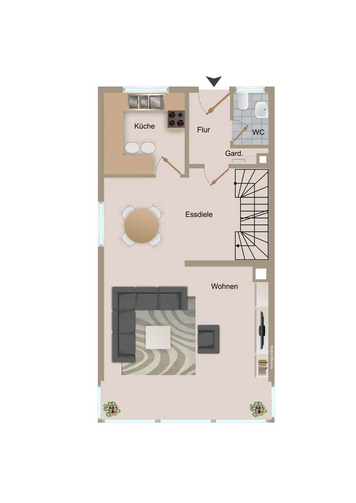 Grundriss Erdgeschoss