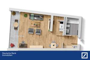 Helles 1-Zimmer-Appartement mit Weitblick und Balkon. – Die vollständige Adresse der Immobilie erhältst du vom Anbieter., 48157 Coerde, Münster – Vorschaubild 9