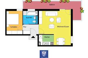 Geborgenheit und Ruhe – attraktive Kapitalanlage mit Balkon und klarer Raumstruktur – Die vollständige Adresse der Immobilie erhältst du vom Anbieter., 1127 Pieschen-Süd, Dresden – Vorschaubild 8