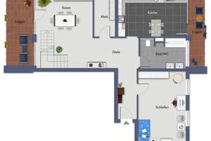 Direkt am Stadtwald - Penthouse-Maisonette mit beeindruckender Dachterrasse – Die vollständige Adresse der Immobilie erhältst du vom Anbieter., 47803 Inrath/Kliedbruch, Krefeld – Vorschaubild 25