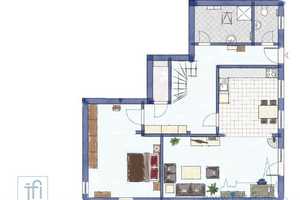 Landhaus mit zwei Wohneinheiten und Doppelgarage – Aurich (Kreis) – Vorschaubild 15