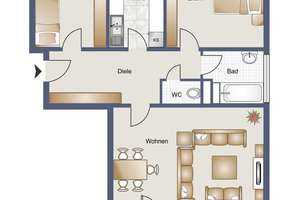Terrassenwohnung am Georgenberg – Wohnen mit Weitblick – Die vollständige Adresse der Immobilie erhältst du vom Anbieter., 72762 Reutlingen-Mitte, Reutlingen – Vorschaubild 20