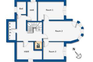 Luxusvilla mit Bootsliegeplatz: Erdwärmeheizung, Klima, Aufzug und mehr – Die vollständige Adresse der Immobilie erhältst du vom Anbieter., 12559 Müggelheim, Berlin – Vorschaubild 11