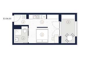 In der Endetage: Hochwertige 1-Zimmer-Neubauwohnung Einbauküche in Frankfurt-Ostend! – 60314 Ostend, Frankfurt am Main – Vorschaubild 9