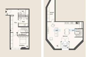 Vier Giebel: Mitten im Herzen von Stuttgart - 13 moderne 2- und 3-Zimmer-Wohnungen – Die vollständige Adresse der Immobilie erhältst du vom Anbieter., 70173 Rathaus, Stuttgart – Vorschaubild 15