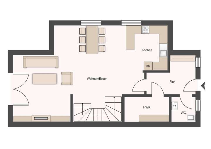 Grundriss - Erdgeschoss