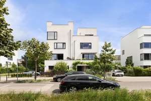 Rummelsburger Bucht: Architekten-Townhouse am Medaillonpark mit Garten, Dachterrasse und Stellplatz – An der Bucht 61, 10317 Rummelsburg, Berlin – Vorschaubild 2