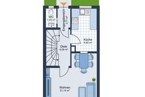 Gepflegtes Reihenmittelhaus in Trudering - ERBPACHT – Die vollständige Adresse der Immobilie erhältst du vom Anbieter., 81827 Waldtrudering, München – Vorschaubild 24