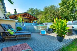 Wohnen wo andere Urlaub machen: DHH, 5 Zi, 103m² Wfl, ausgebautes Gartenhaus, PV-Anlage, 1200m² Grst – Die vollständige Adresse der Immobilie erhältst du vom Anbieter., 15345 Altlandsberg – Vorschaubild 5