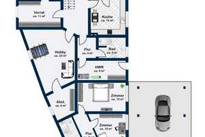 Familienfreundliches Mehrgenerationenhaus mit großem Garten, Doppelcarport & viel Potential! – Hochtaunuskreis – Vorschaubild 23