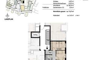 Neubau Erstbezug: 3-Zimmer-Wohnung mit Balkon – Die vollständige Adresse der Immobilie erhältst du vom Anbieter., 81673 Josephsburg, München – Vorschaubild 6