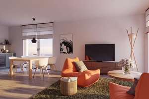 EICHE43 + Neubau zwischen Stadt und Grün + 2-Zimmer-Eigentumswohnung im Staffelgeschoss – Die vollständige Adresse der Immobilie erhältst du vom Anbieter., 24116 Schreventeich, Kiel – Vorschaubild 3