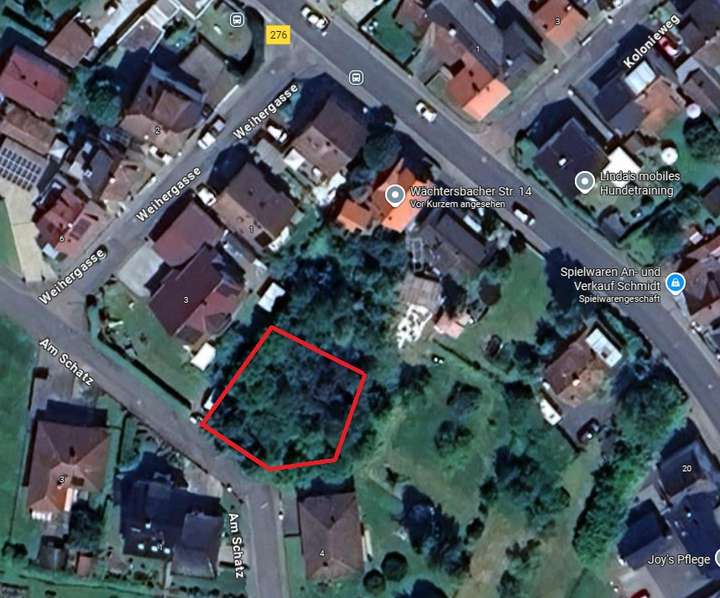 Grundstück Satellit