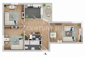 Sofort bezugsfertig! Helle 3-Zimmer-Wohnung mit durchdachtem Raumkonzept, Balkon und Stellplatz – Die vollständige Adresse der Immobilie erhältst du vom Anbieter., 93051 Großprüfening-Dechbetten-Königswiesen, Regensburg – Vorschaubild 14