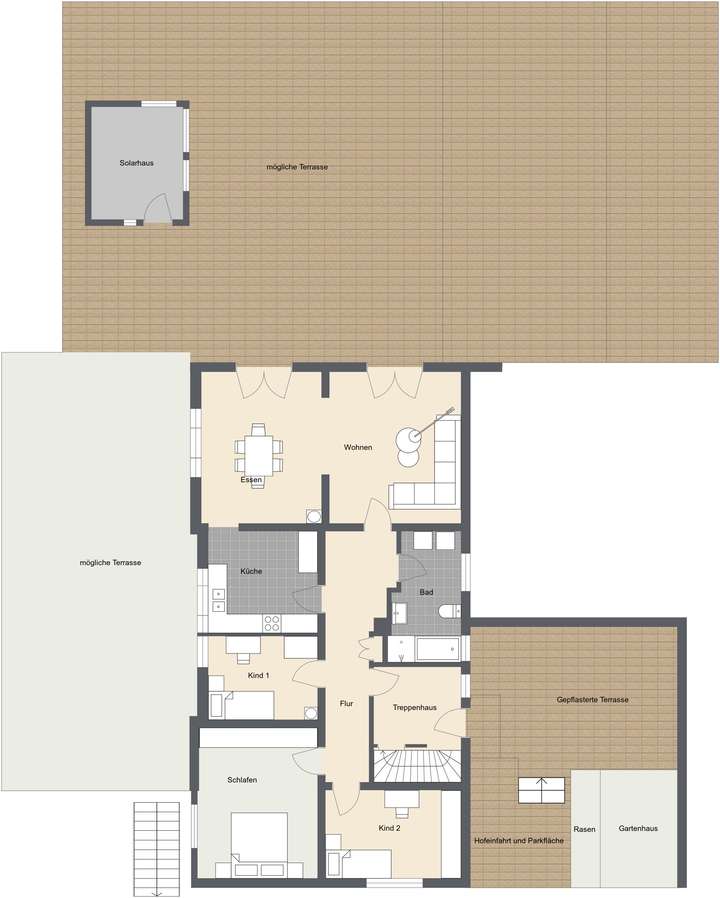 Grundriss Erdgeschoss