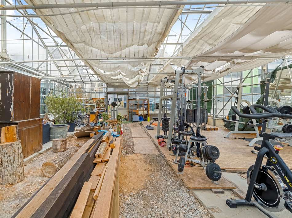 Gewächshaus - weitere Ansichte