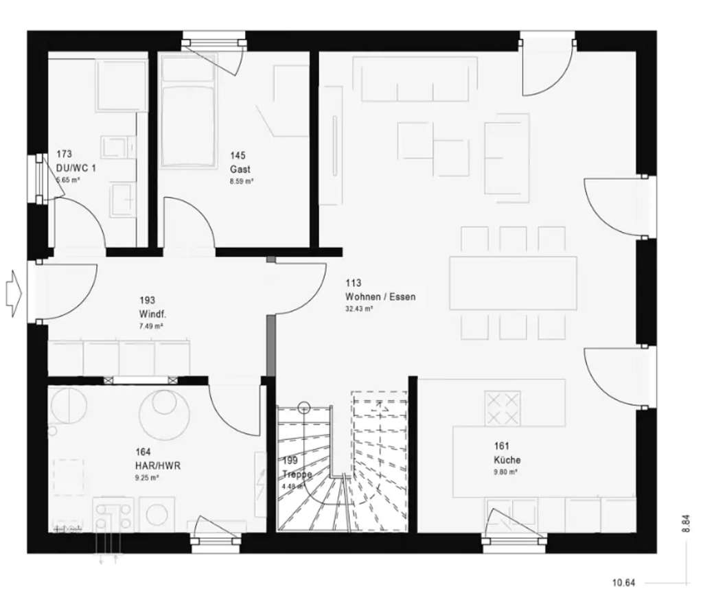 Immobilie in Oberhaching - Großzügiges Einfamilienhaus  mit Keller für anspruchsvolle Familien - Bild 1