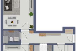 Clean, Modern, Bothfeld: 3 Zimmer Highlight im Hochparterre – Die vollständige Adresse der Immobilie erhältst du vom Anbieter., 30657 Bothfeld, Hannover – Vorschaubild 19