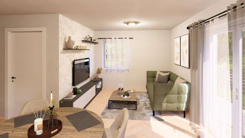 Immobilie in Gelchsheim - Bungalow in Gleichsheim - Individuell projektiert und nachhaltig gebaut - Bild 3