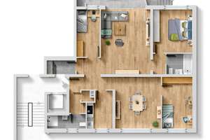 GE Resse | Großzügige Eigentumswohnung mit Loggia – Die vollständige Adresse der Immobilie erhältst du vom Anbieter., 45892 Resse, Gelsenkirchen – Vorschaubild 8