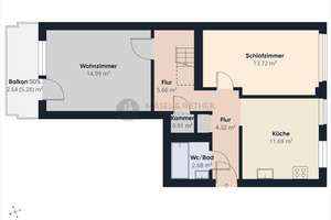Wohnkomfort auf zwei Etagen – Elegante Maisonette mit Balkon – Die vollständige Adresse der Immobilie erhältst du vom Anbieter., 80807 Milbertshofen, München – Vorschaubild 17