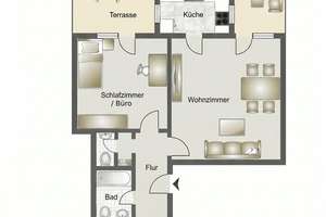 HEMING-IMMOBILIEN -  Garten & 3 ZKB in Mz-Lerchenberg  sofort frei – Die vollständige Adresse der Immobilie erhältst du vom Anbieter., 55127 Lerchenberg, Mainz – Vorschaubild 27