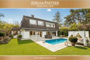 Mediterran inspirierte Villa mit weitläufigem Gartenensemble und Spa-Bereich