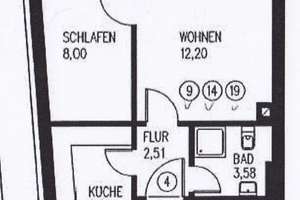 Schöne 1,5 ZKB Wohnung (Nr.19) in der Innenstadt, nur ca. 10 Gehminuten zum Königsplatz – Heilig-Kreuz-Str. 17, 86152 Georgs- und Kreuzviertel, Augsburg – Vorschaubild 8