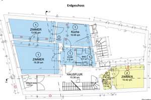 Charmante 2-Zimmer-Wohnung in der Lübecker Innenstadt – Große Altefähre 5, 23552 Innenstadt, Lübeck – Vorschaubild 12