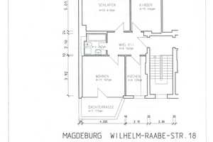 3 Raum-Dachgeschoß-Wohnung mit großem Balkon – Wilhelm Raabe Straße 18, 39108 Magdeburg – Vorschaubild 10
