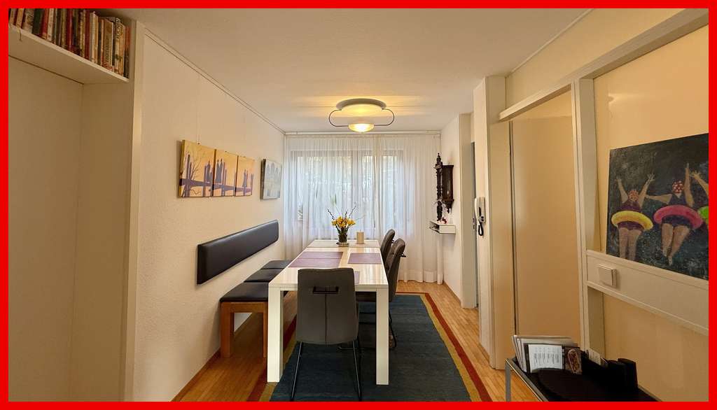 Immobilie in Ingersheim - Helle Maisonette-Wohnung mit Balkon und Garten - Bild 0