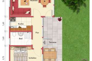 Ansprechender Ferienbungalow mit 2 Zimmern und großem Grundstück in Niendorf/O. – Die vollständige Adresse der Immobilie erhältst du vom Anbieter., 23669 Timmendorfer Strand – Vorschaubild 8