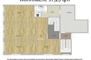 Exklusive kernsanierte Wohnung mit Terrasse im begehrten Entenanger – Entenanger 2, 34117 Mitte, Kassel – Vorschaubild 2