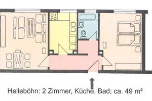 Schicke 2-Zimmer-Wohnung – Heiligenbergstraße 35, 34134 Süsterfeld, Kassel – Vorschaubild 3
