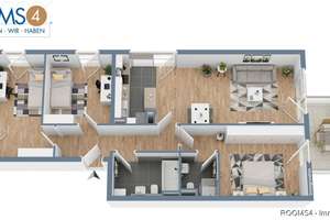 ROOMS4 - top-moderne vier Zimmerwohnung mit Alpenblick – Die vollständige Adresse der Immobilie erhältst du vom Anbieter., 81369 Untersendling, München – Vorschaubild 20