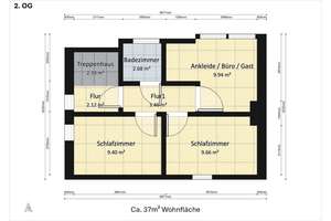 Kernsanierter Altbau mit großem Garten in Krefeld Fischeln – 47807 Fischeln, Krefeld – Vorschaubild 54