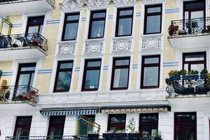 Charmante Ladenwohnung/Wohnung mit Gartenterrasse mitten im „kleinen Nottings Hills“ am Lehmweg