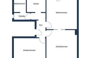 Sanierte 3-Zimmer-Altbauwohnung (ca. 79 m²) mit Balkon  – Die vollständige Adresse der Immobilie erhältst du vom Anbieter., 74074 Heilbronn, Heilbronn – Vorschaubild 17