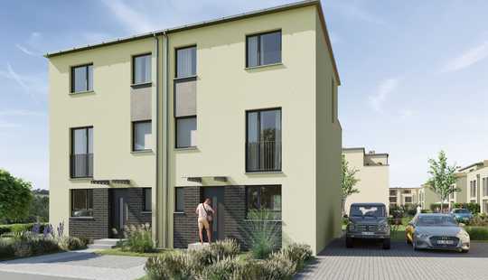 Bild von Förderung mit Hessengeld: Moderne DHH inkl. Stellplätze und eigenem Garten