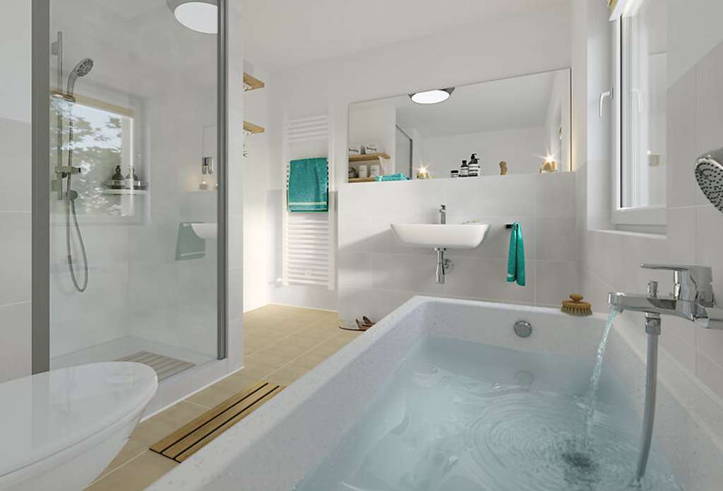 Immobilie in Krostitz - 🏡 Modernes Einfamilienhaus „Flair 110“ – Familienhaus mit Garten, Homeoffice & viel Licht - Bild 3