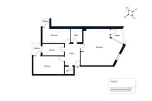 Eigentumswohnung in direkter Alsterlage – ideal für Wohnen und Arbeiten – Leinpfad 2, 22301 Winterhude, Hamburg – Vorschaubild 11