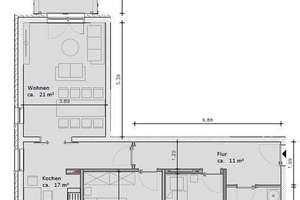 3 Zi.Whg. mit EBK und Terrasse – Alt-Marzahn 14, 12685 Marzahn, Berlin – Vorschaubild 3