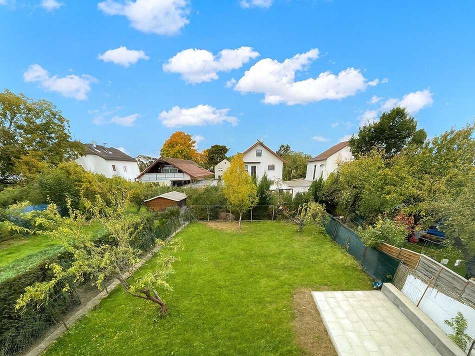 Ausblick auf den Garten